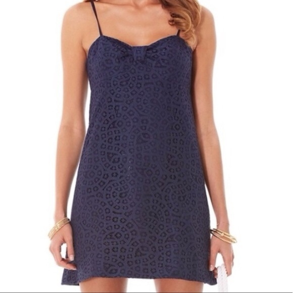 Lilly Pulitzer Karina Paisley Lace Sun Dress - Picture 1 of 12